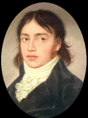 Crayon Drawing of a Young Coleridge