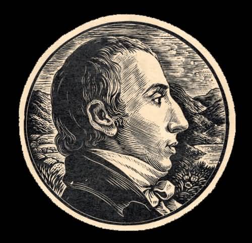 Wordsworth from Wood Engraving by Diana Bloomfield
