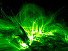 TRACE solar flare image, Mar 2001 - click for enlargement- size=30K